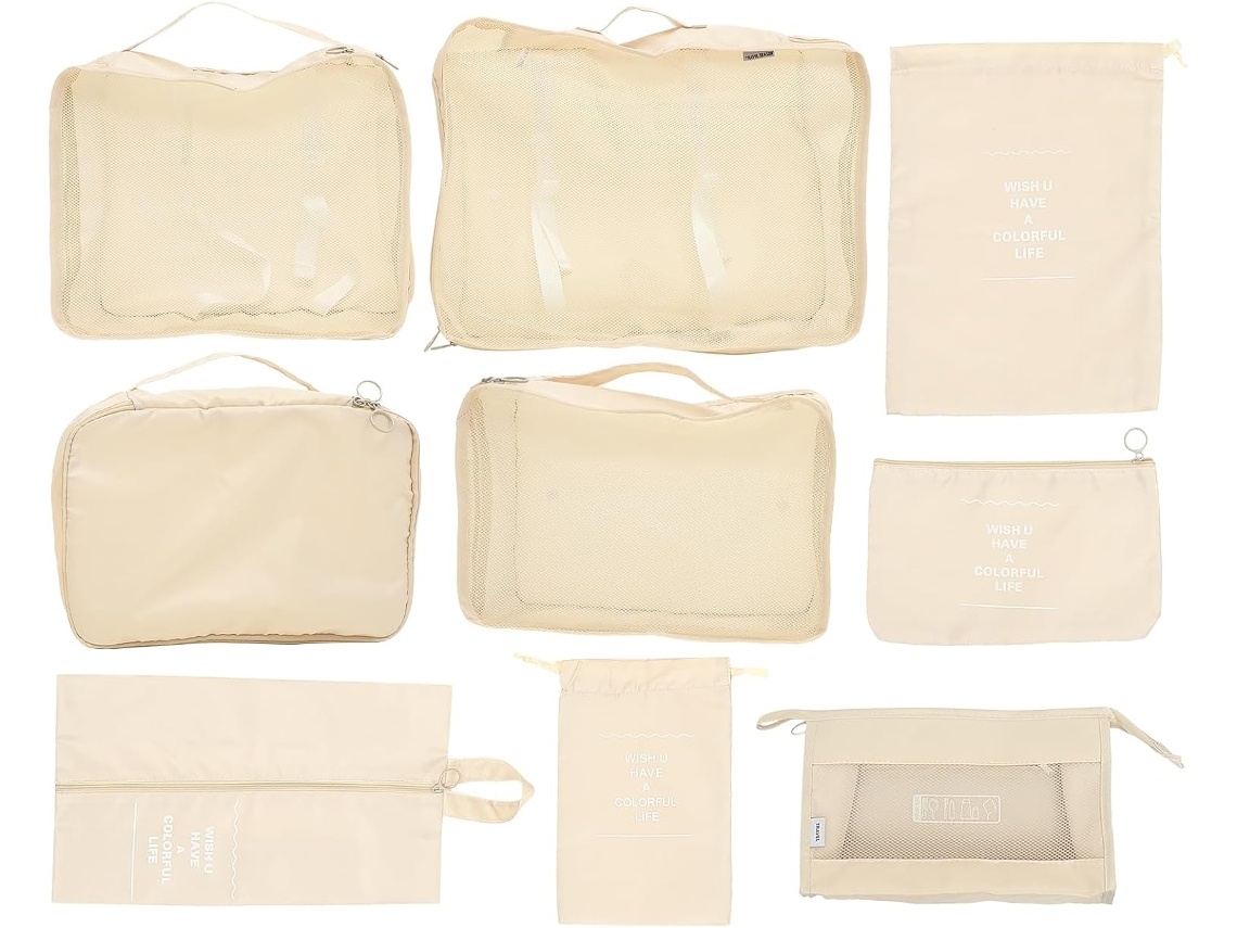 Organizador De Equipaje Portátil, Neceser Plegable Con Cremallera Para Maletas.