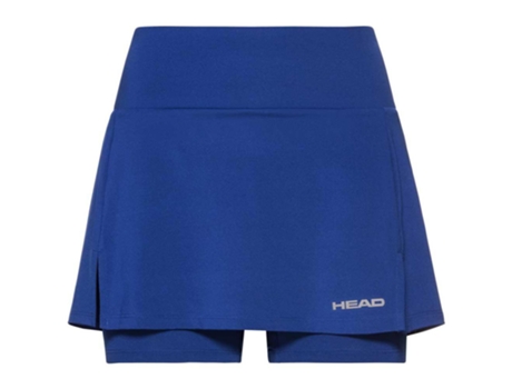 Falda para Mujer HEAD RACKET Club Basic Azul para Tenis (L)