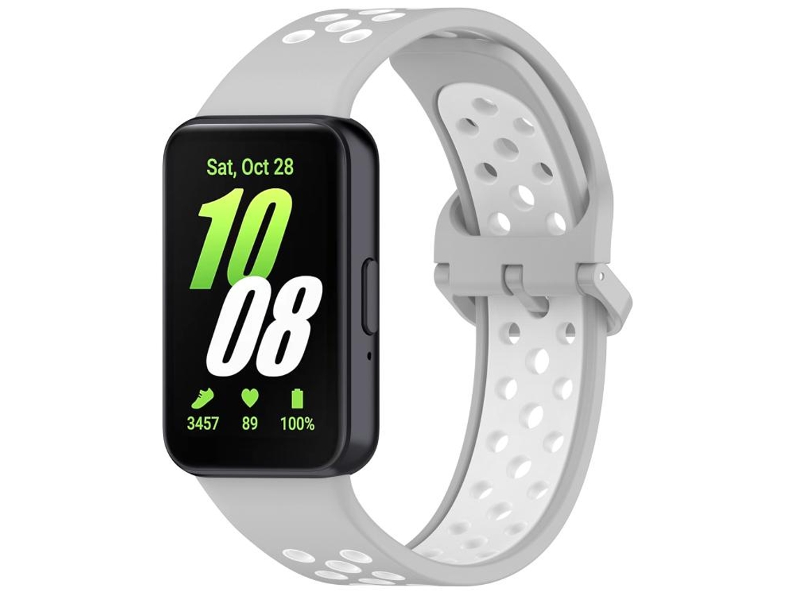 Pulsera para Samsung Galaxy Fit 3 - Silicona transpirable bicolor