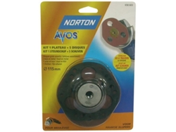 Placa De Lija 5 Discos Avos Norton D 115 Mm