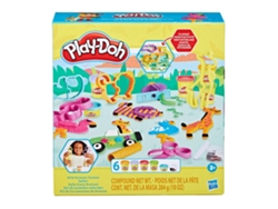 Plastilina Animales Salvajes Coloridos Play-Doh F7213 HASBRO
