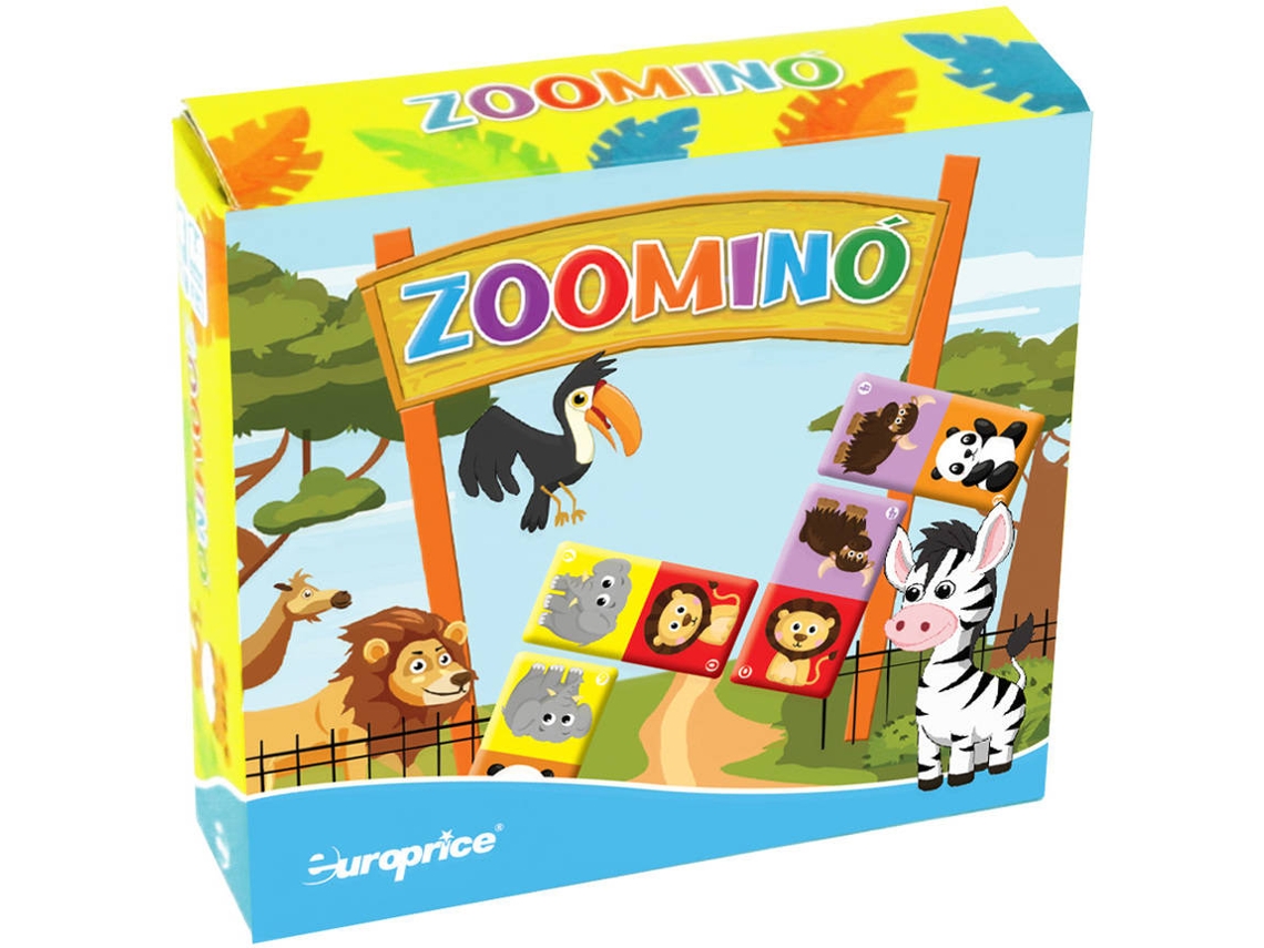 Juego de Dominó EUROPRICE Zoominó el Mega Dominó (Edad Mínima: 3 años - Portugués)