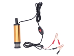 Bomba Eléctrica Mini Portátil Con Filtro Para Transferir Aceite, Agua, Combustible Diesel 12v Dc 38mm