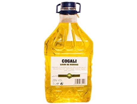 Licor NOR-IBERICA DE BEBIDAS Licor De Ervas Nor-Iberica De Bebidas Cogali Pet (3 L - 1 unidad)