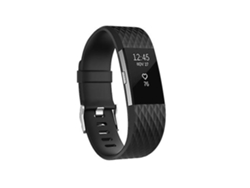 Correa deportiva ajustable con diseño de diamante negro de Chennnls para Fitbit Charge 2