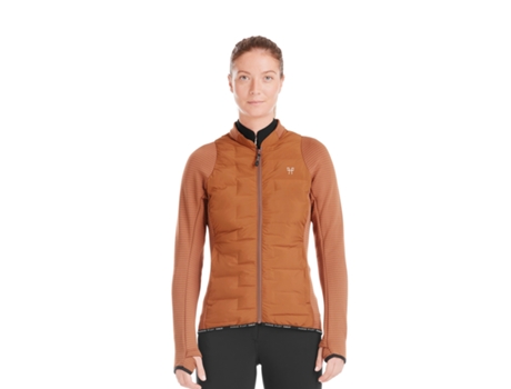 Chaqueta de Mujer HORSE PILOT Plumas Storm Dorado (L)