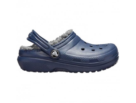 Zuecos de Bebé CROCS Lined Azul (28)