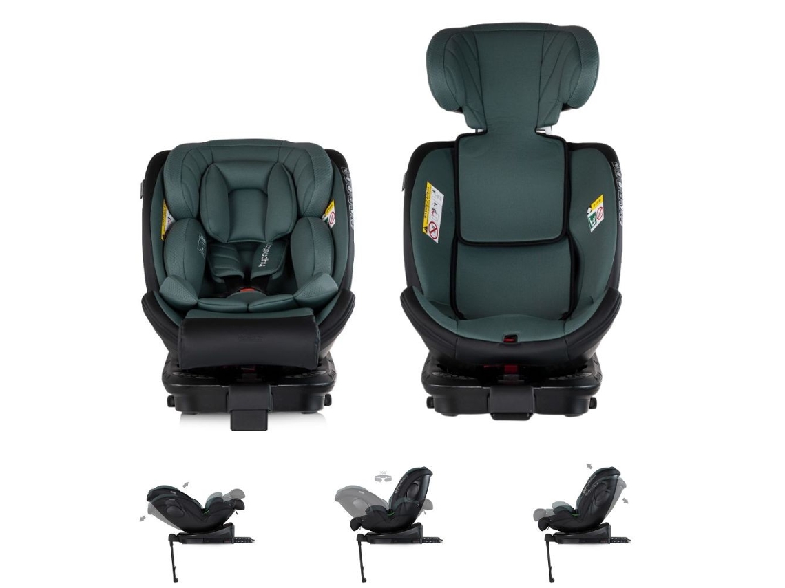 Silla De Coche Hypnotic Plus I-size (40-150 Cm) Isofix 360º De Chipolino - Green