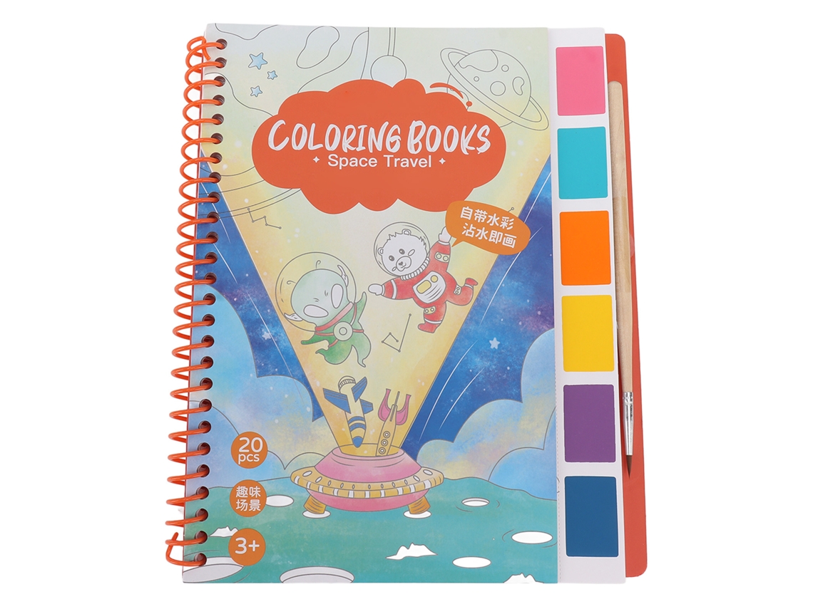 Ats-libros De Pintar Con Agua 20 Patsrones Interesantes Educatsivos Tarjeta Blanca Madera De Pino Diy Libro De Acuarela Tipo4