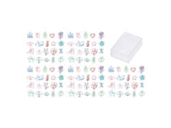 100 clips de papel con forma de animales, colores surtidos, lindos