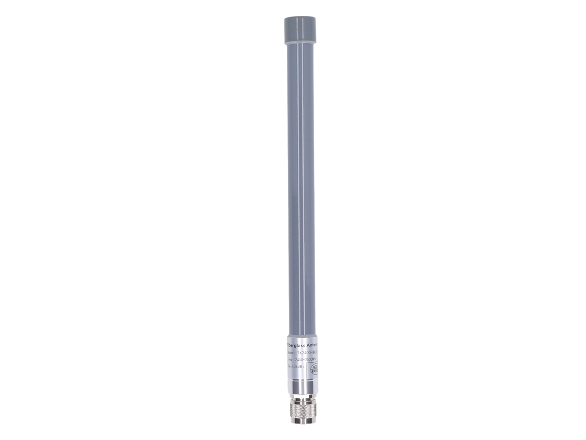 Antena de alta ganancia de doble banda omnidireccional, impermeable, con base de cobre, para exteriores.
