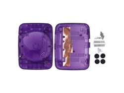 Capa Translúcida De Substituição Para Console Retro Ps1 Scph 001 101 102 103 Versões Violeta