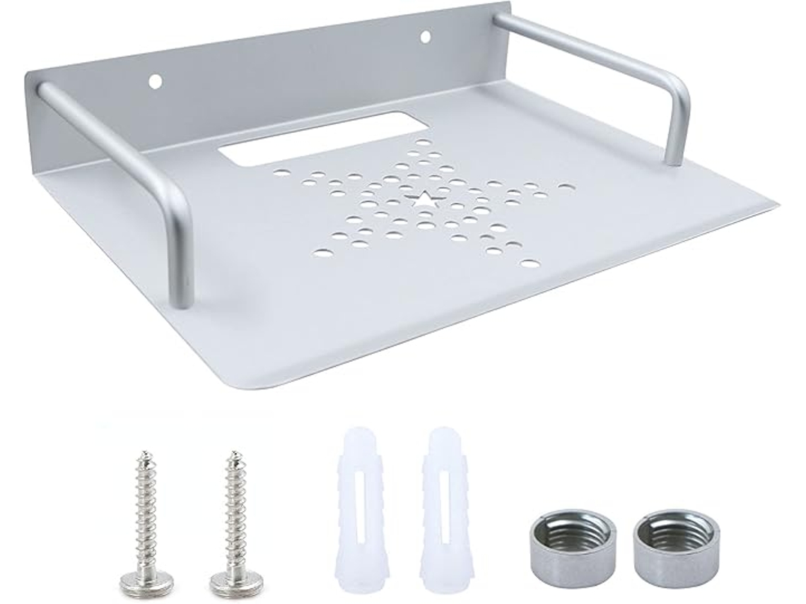 Bandeja de Roteador Montada na Parede Montagem Horizontal 23 X 16 Cm ZYBLSSBB