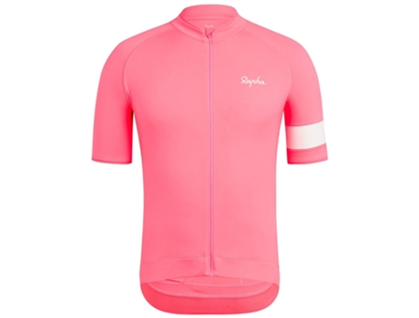 Jerseys RAPHA Camisa De Manga Curta Core Rosa S Homem
