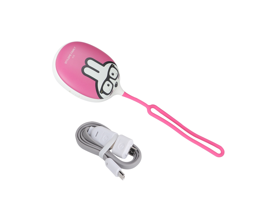 MEOIRUERY Calentador de Manos USB Portátil con Dibujo de Animal LED con Lámpara para Casa y Oficina