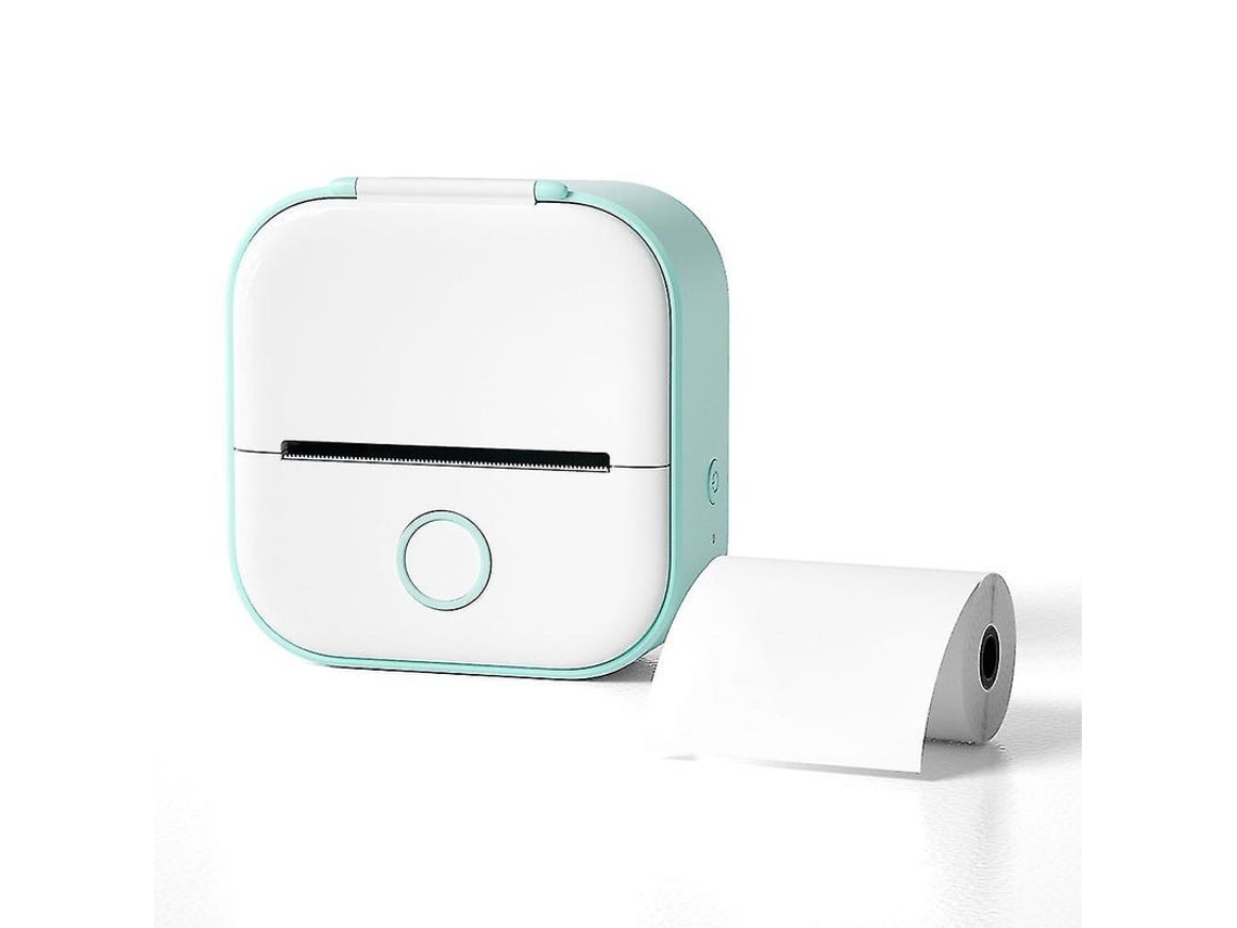 Impresora Térmica Portátil Bluetooth, Mini Impresora De Pegatinas De Bolsillo Sin Tinta.