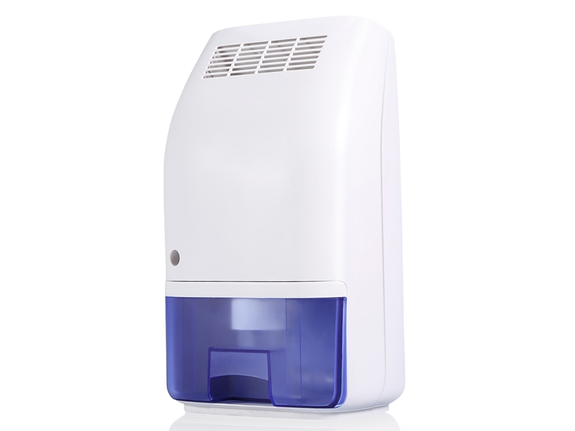 Deshumidificador de aire de 700 ml, absorbente de humedad portátil ultra silencioso para el hogar y el dormitorio.