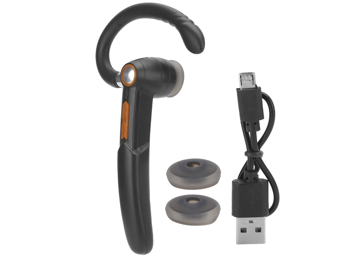Auriculares Bluetooth Mono Portátiles Con Diseño Ergonómico Y Alta Compatibilidad - Amarillo