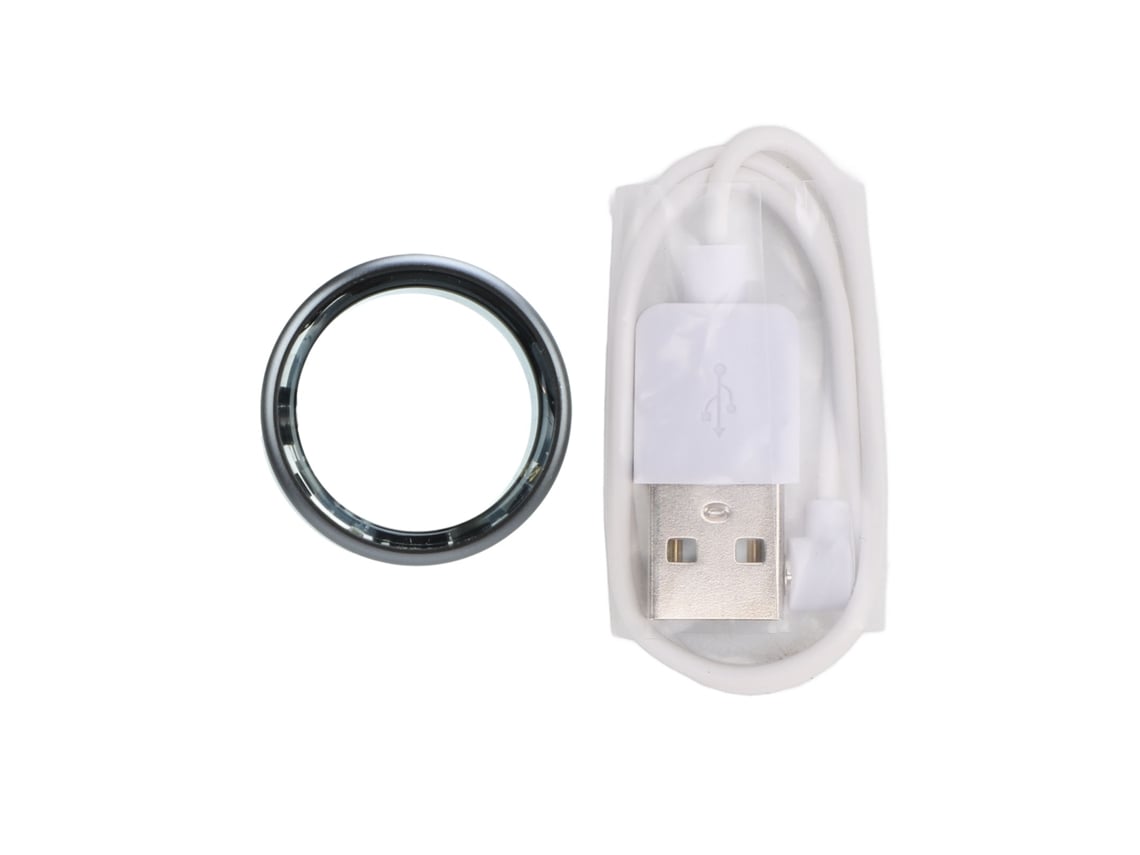 Anillo Inteligente Rastreador De Fitness Anillo De Salud Resistente Al Agua Hasta 50m Ligero De Aluminio