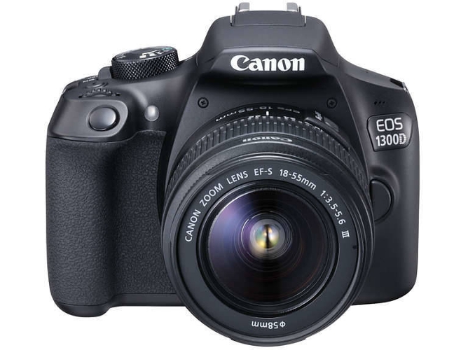 Kit Cámara Réflex CANON EOS 1300DEF-S 18-55mm F3.5-5.6 3