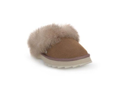 Chanclas de Mujer EMU Jolie Sharky Crimp Piel Beige (39)