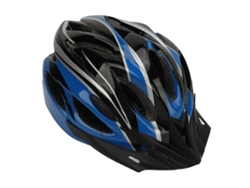 2026casco De Bicicleta Pc Eps Con Agujeros De Respiración Correa Ajustable Forro Desmontable Para Deportes Adultos Negro Azul L