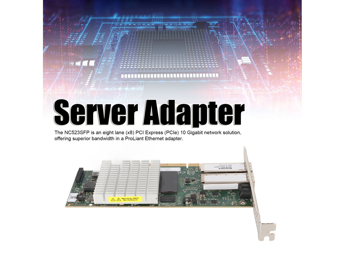 Tarjeta De Red Sfp Pcie De 10gb Adaptador De Servidor Para Proliant Dl360e Dl360p