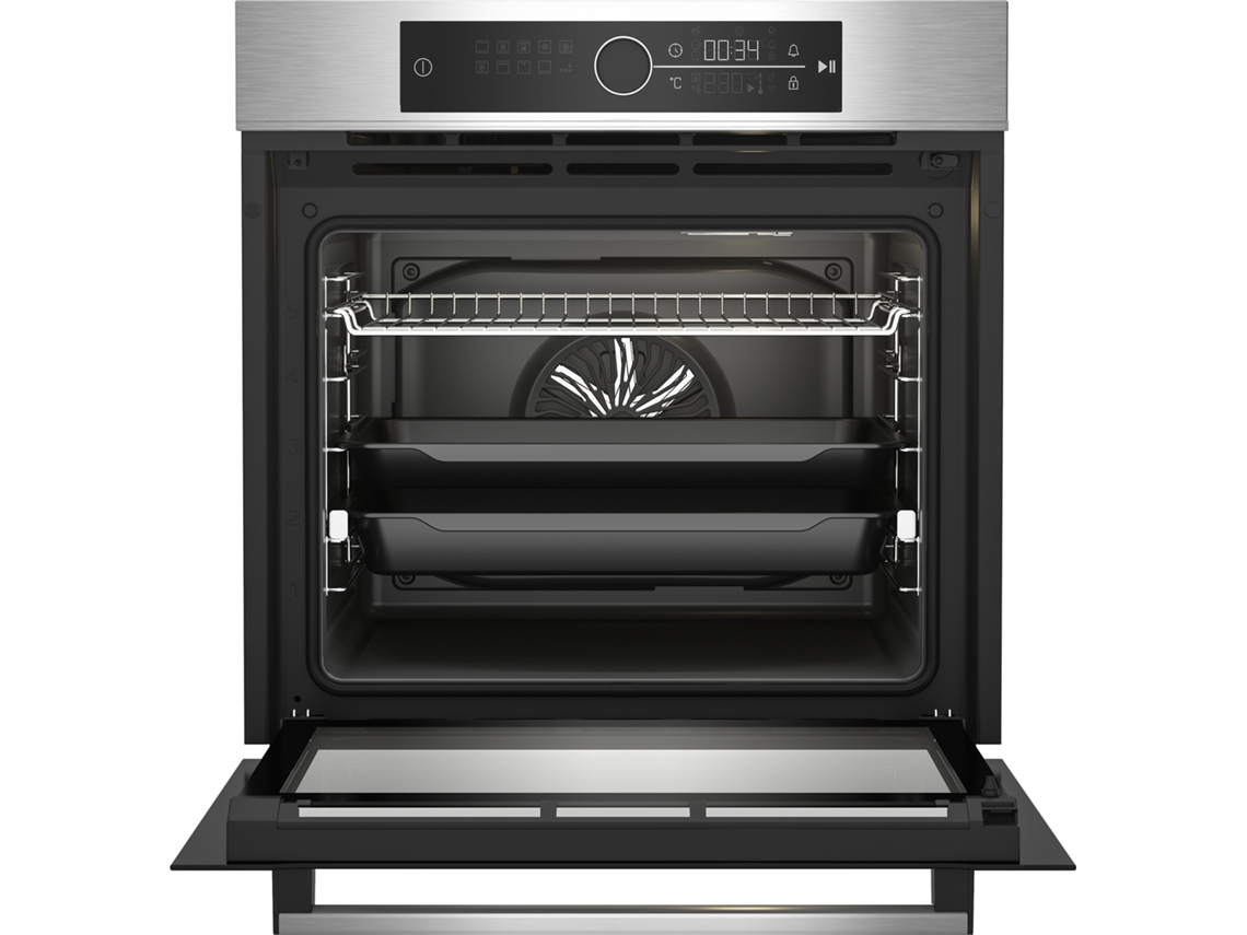 Horno Beko B100 Bbim12400xmps 72 L 3300 W Negro, Acero inoxidable