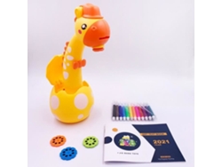 Tablero de dibujo de huevo amarillo Grf Mini proyector Led mesa de dibujo de arte para niños juguete ligero para niños YWEI Board