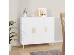 Aparador 90x34x80 cm Derivados de Madera Blanco