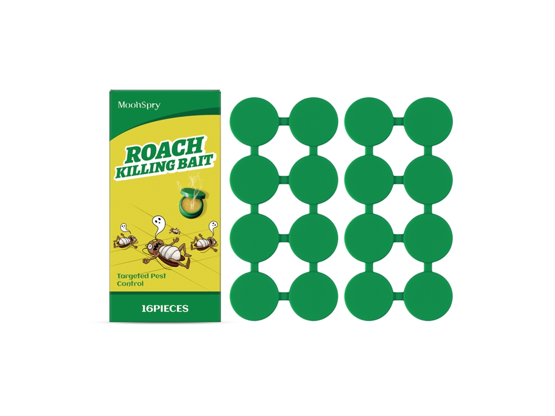 Encendedor adhesivo práctico para matar cucarachas rápidamente.