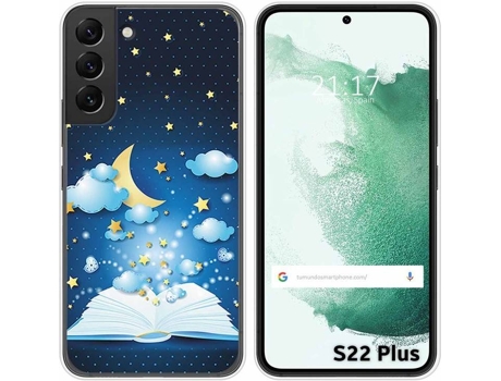 Carcasa Samsung Galaxy S22 Plus 5G TUMUNDOSMARTPHONE Dibujos Libro Cuentos Multicolor