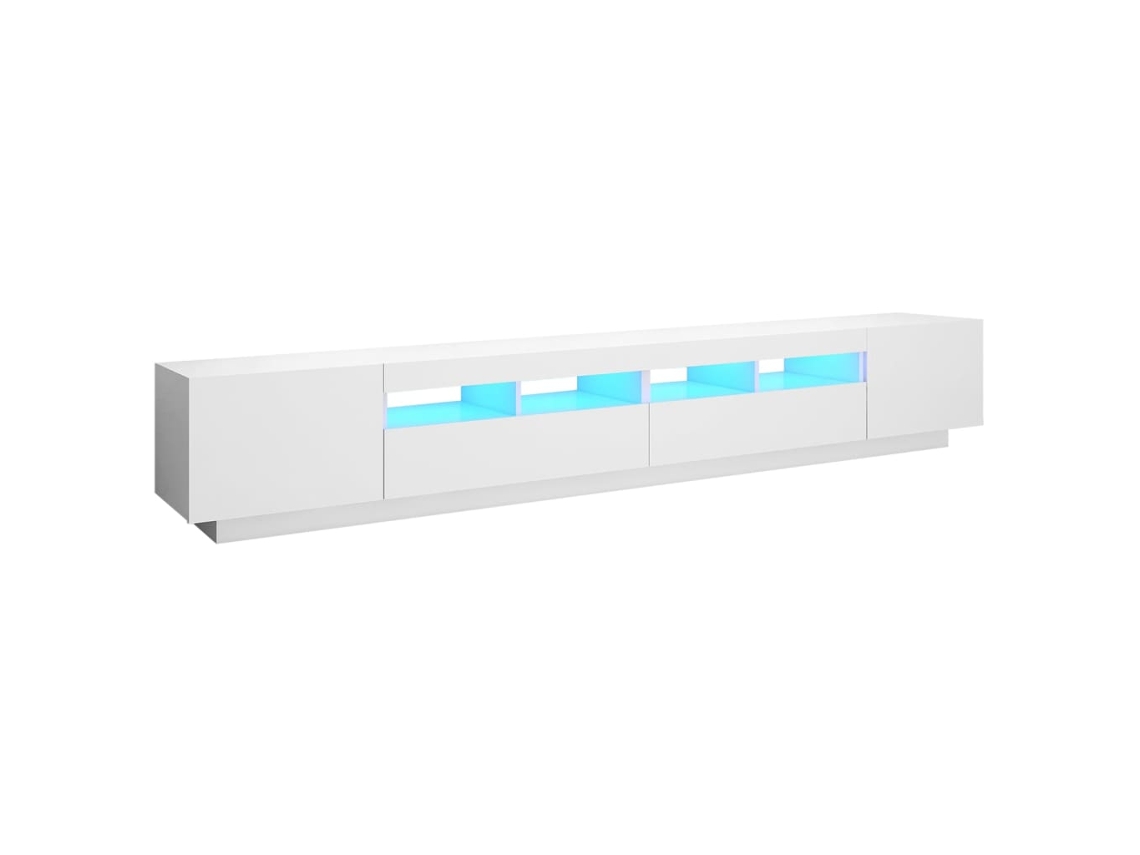 Mueble para la televisión VIDAXL Blanco Madera contrachapada (260x35x40 cm)