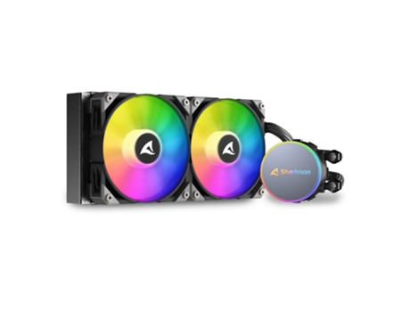 SHARKOON S70 Rgb Caja De Computadora Procesador Enfriador Líquido Todo En Uno 12 Cm Negro 1 Unidades