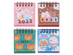 Calendario De Escritorio De 4 Piezas