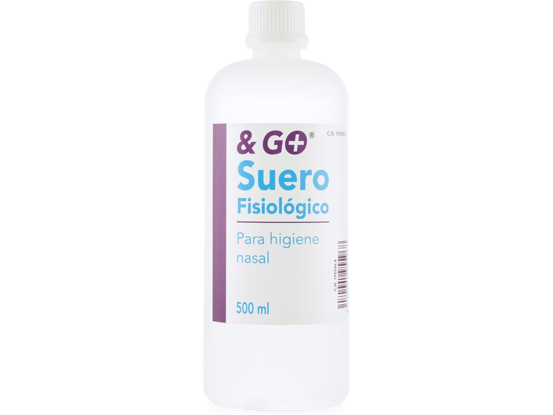 Suero Fisiologico PHARMA&GO (500 ml)