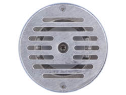 Desagüe Redondo De Acero Inoxidable Con Salida De Rebosadero Para Piscinas Y Spas.