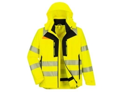 Chaqueta de alta visibilidad 4 en 1 Portwest Dx4 / Amarillo Negro / S