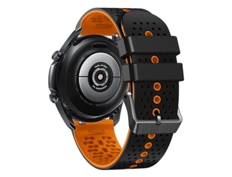 Correa de Silicona 22mm bicolor para Xiaomi Watch S1/S1 Pro/Huami Amazfit GTR 4 Pro - negro/naranja