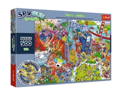 Rompecabezas Spy Guy Lost Objects (500 piezas). Trefl 37480 (EE. UU.)