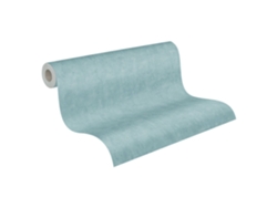Papel de Pared A.S. CRÉATION (53 cm x 10,05 m - Tejido - Azul)