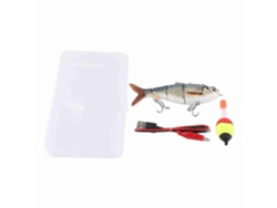 2026rebe-lure De Pesca Robótico Con Led Verde, De Múltiples Articulaciones Y Recargable, Lure De Natación Eléctrico