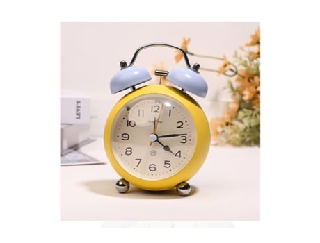 Alarma de mesita de noche convexa de 3 pulgadas, reloj despertador silencioso para niña, reloj personalizado con luz nocturna, reloj Boutique para ...