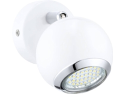 CAND. PAR LED EGLO GU10 BIMEDA CROM/BR