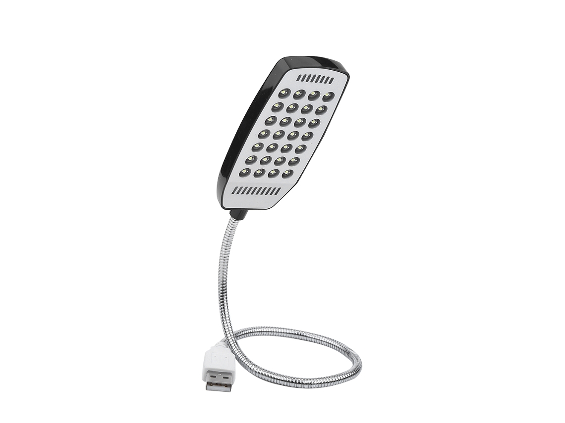 2026-luz Flexible Usb 5v Con 28 Led Para Lectura Y Ordenador, Mini Lámpara Portátil Con Interruptor Negro