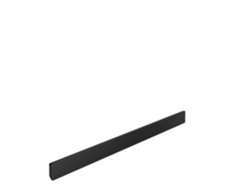 HANSGROHE WallStoris barra de pared 50 cm, 27902, Color: Negro Mate
