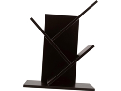 Soporte De Escritorio De 3 Niveles Para Álbumes De Fotos, De Nogal Negro, Estante De Escritorio Multifuncional De Madera.
