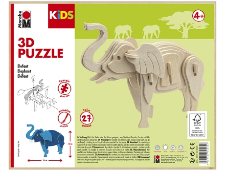 Puzzle MARABU 0317000000024 Puzle 3D 24 pieza(s)