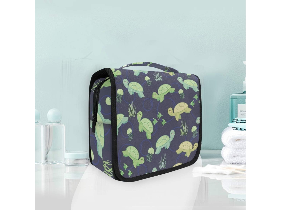 Bolsa De Viaje Con Cremallera Portátil Para Mujer Estampado