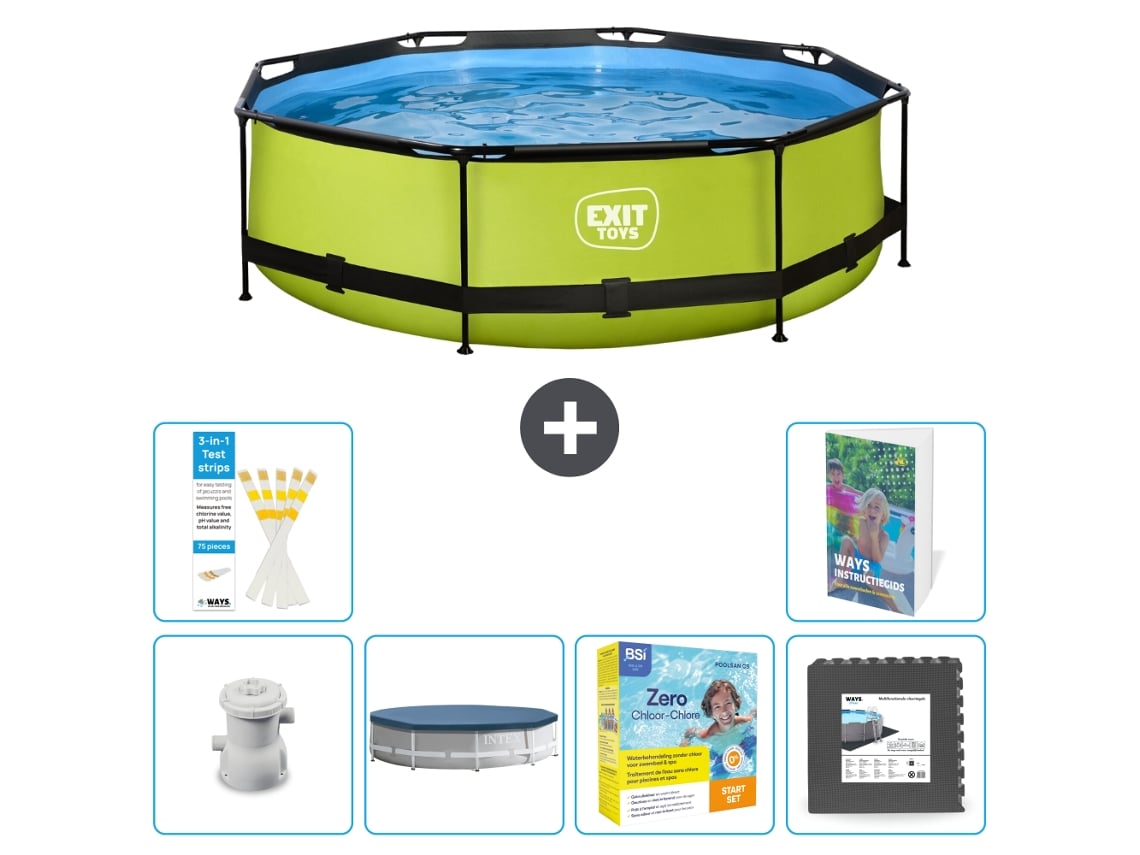 Exit-toys Piscina Exit Redonda - 300x76 Cm - 7-peças S259
